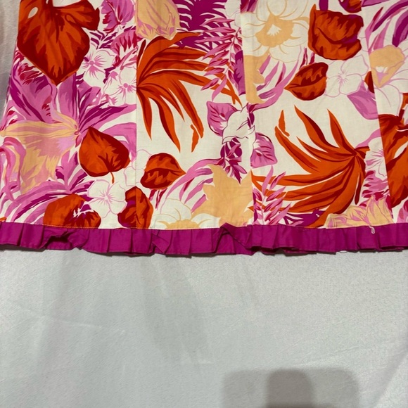 KAKTUS Floral Ruffle Hem Skirt Size M - Picture 4 of 9